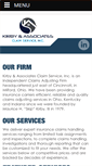 Mobile Screenshot of kirbyclaims.com
